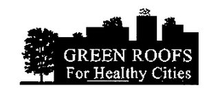 GREEN ROOFS FOR HEALTHY CITIES logo