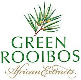 GREEN ROOIBOS AFRICAN EXTRACTS logo