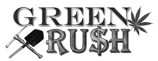GREEN RUSH logo