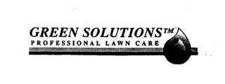 GREEN SOLUTIONS PROFESSIONAL LAWN CARE logo