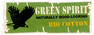 GREEN SPIRIT NATURALLY GOOD-LOOKING BIO COTTON logo