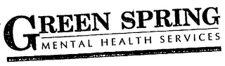 GREEN SPRING MENTAL HEALTH SERVICES logo