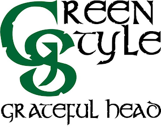 GREEN STYLE GRATEFUL HEAD logo