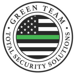 GREEN TEAM · TOTAL SECURITY SOLUTIONS · logo