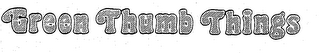 GREEN THUMB THINGS logo