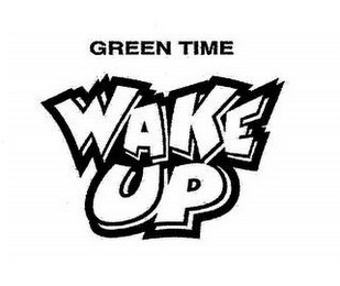 GREEN TIME WAKE UP logo