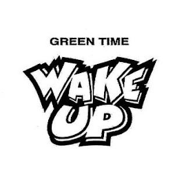 GREEN TIME WAKE UP logo