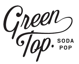 GREEN TOP. SODA POP logo
