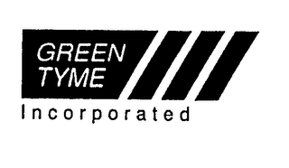GREEN TYME INCORPORATED logo