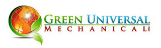 GREEN UNIVERSAL MECHANICAL INC logo