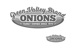 GREEN VALLEY BRAND ONIONS FAMILY OWNED SINCE 1974 logo