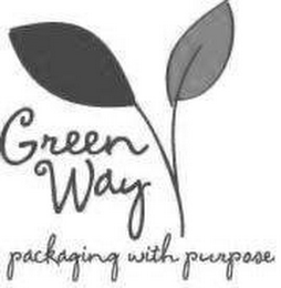 GREEN WAY PACKAGING WITH PURPOSE logo