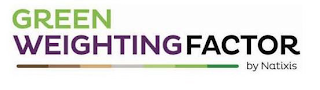 GREEN WEIGHTING FACTOR BY NATIXIS logo