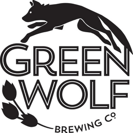 GREEN WOLF BREWING CO. logo