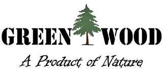 GREEN WOOD A PRODUCT OF NATURE logo