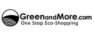 GREENANDMORE.COM ONE STOP ECO-SHOPPING logo