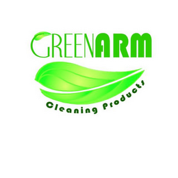 GREENARM CLEANING PRODUCTS logo