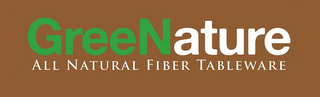 GREENATURE ALL NATURAL FIBER TABLEWARE logo