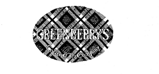 GREENBERRY'S COFFEE & TEA COMPANY logo