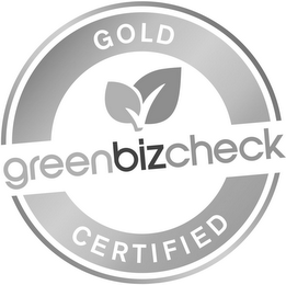GREENBIZCHECK GOLD CERTIFIED logo