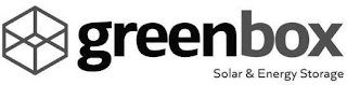 GREENBOX SOLAR & ENERGY STORAGE logo
