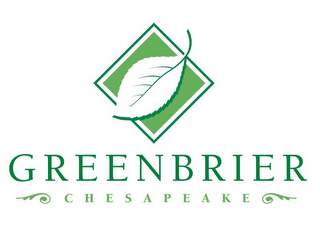 GREENBRIER CHESAPEAKE logo
