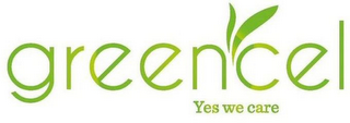 GREENCEL YES WE CARE logo