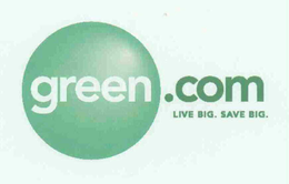 GREEN.COM LIVE BIG. SAVE BIG. logo