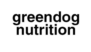 GREENDOG NUTRITION logo