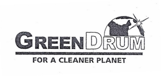 GREENDRUM FOR A CLEANER PLANET logo