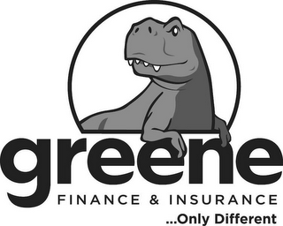 GREENE FINANCE & INSURANCE . . . ONLY DIFFERENT logo