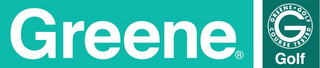 GREENE GREENE · GOLF COURSE TESTED GOLF logo