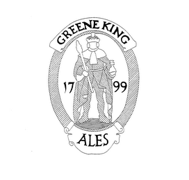 GREENE KING ALES 1799 logo