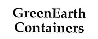 GREENEARTH CONTAINERS logo