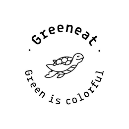 GREENEAT GREEN IS COLORFUL logo