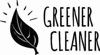 GREENER CLEANER logo