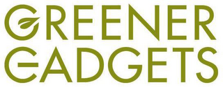 GREENER GADGETS logo