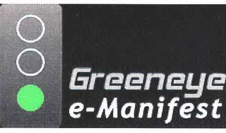 GREENEYE E-MANIFEST logo