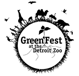 GREENFEST AT THE DETROIT ZOO logo