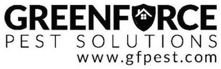 GREENFORCE PEST SOLUTIONS WWW.GFPEST.COM logo
