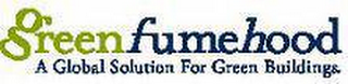 GREENFUMEHOOD A GLOBAL SOLUTION FOR GREEN BUILDINGS. logo