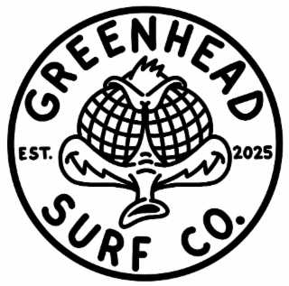 GREENHEAD SURF CO. EST. 2025 logo