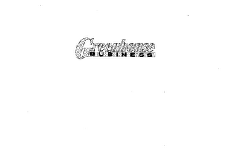 GREENHOUSE BUSINESS logo