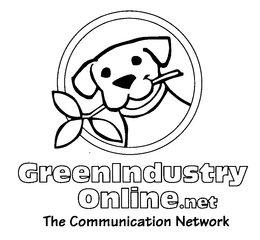 GREENINDUSTRY ONLINE.NET THE COMMUNICATION NETWORK logo
