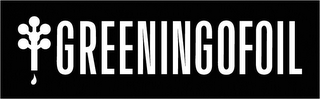 GREENINGOFOIL logo