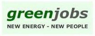 GREENJOBS NEW ENERGY - NEW PEOPLE logo