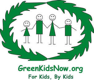 GREENKIDSNOW.ORG FOR KIDS, BY KIDS logo
