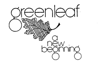 GREENLEAF A NEW BEGINNING logo