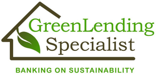 GREENLENDING SPECIALIST BANKING ON SUSTAINABILITY logo