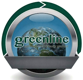 GREENLINE ENVIRONMENTAL FRIENDLY PRODUCT logo